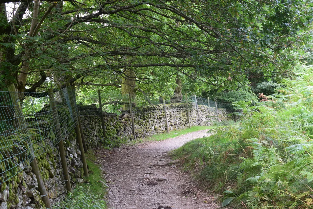 The Ullswater way footpath. - geograph.org.uk, Lake District