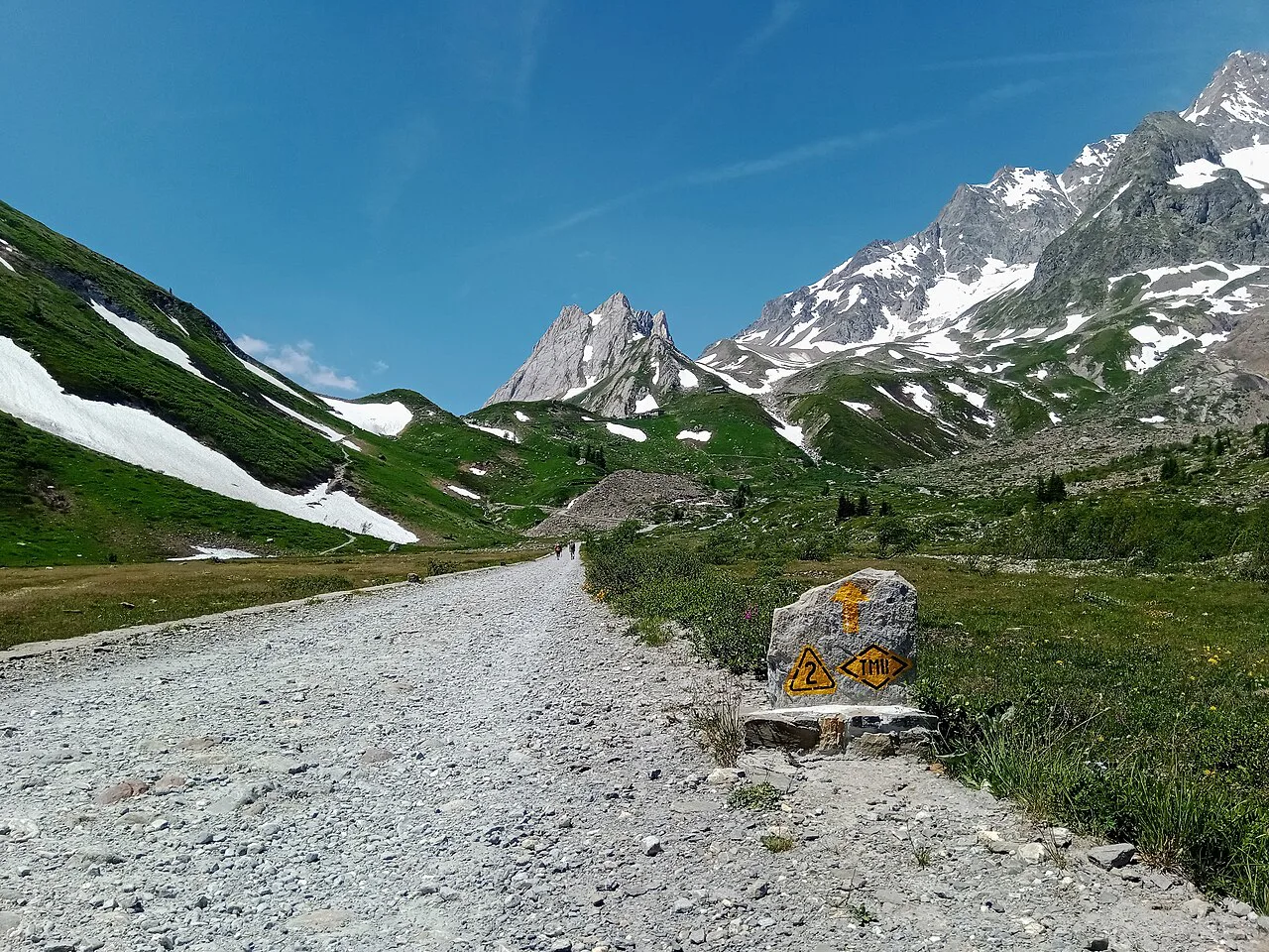 Borne Via Alpina 2 TMB @ Lac de Combal, Europe